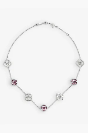 Chopard Imperiale 18ct White-Gold and Amethyst Necklace