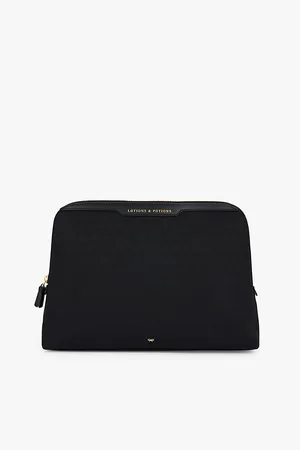 Anya Hindmarch Womens Lotions and Potions Shell and Leather Washbag