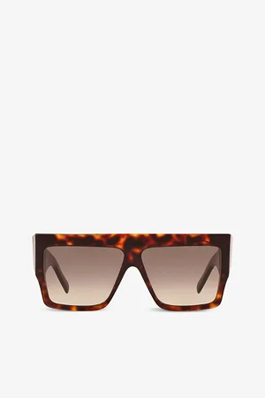 Céline Womens Cl40092I Acetate Square-Frame Sunglasses