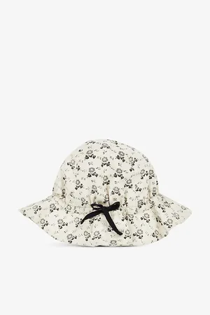 Caramel Cadia Polka Floral-Print Cotton Hat