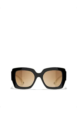 CHANEL Womens Square-Frame Sunglasses
