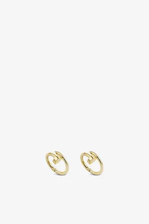 Cartier Mens Juste Un Clou 18ct Yellow-Gold Cufflinks