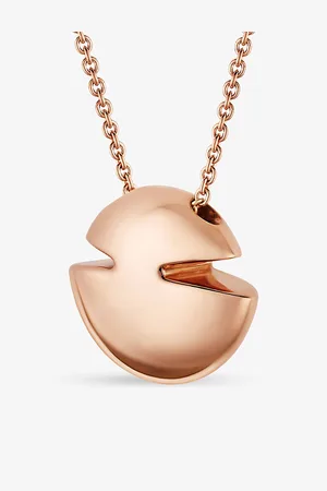 Bvlgari Cabochon 18ct Rose-Gold Pendant Necklace
