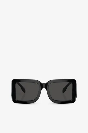 Burberry Womens Be4406U Square-Frame Acetate Sunglasses