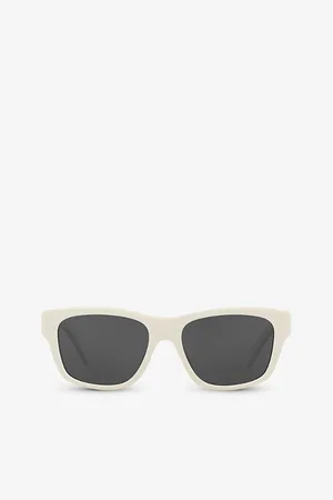 Céline Womens Cl40249U Irregular-Frame Acetate Sunglasses