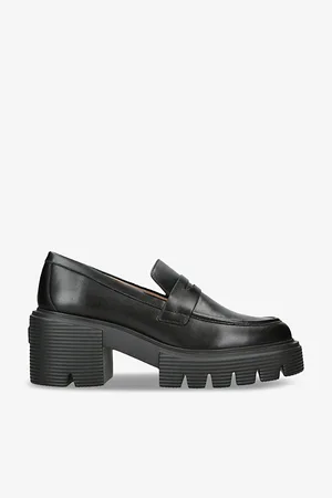 Stuart Weitzman Womens Soho Lug-Sole Leather Loafer