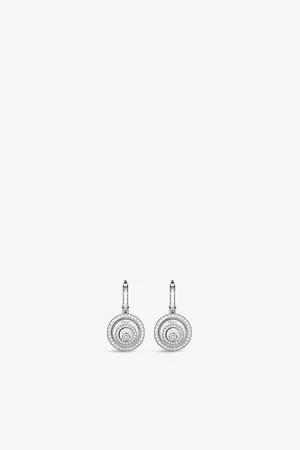 Chopard Happy Spirit 18ct White Gold and Diamond Earrings