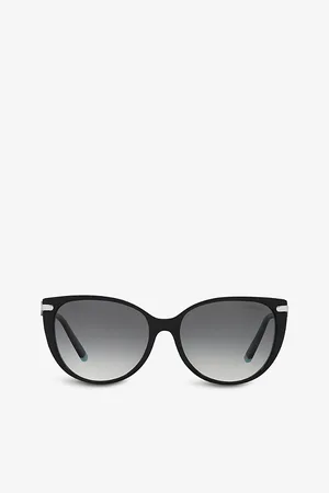 Tiffany & Co. Womens Tf4178 Tiffany T Cat Eye-Frame Acetate Sunglasses