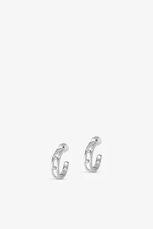 MESSIKA Move 18ct -Gold and Diamond Hoop Earrings