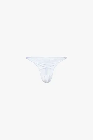 Lounge Underwear Womens Seduce High-Rise Stretch-Lace Thong