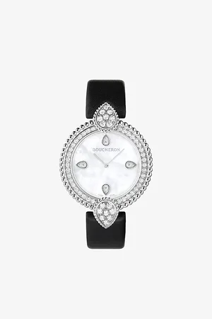 Boucheron Wa015801 Serpent Bohème , 1.21ct and Leather Diamond Quartz Watch