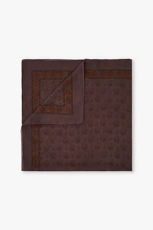 Soeur Womens Classiq Floral-Print Square Cotton Scarf