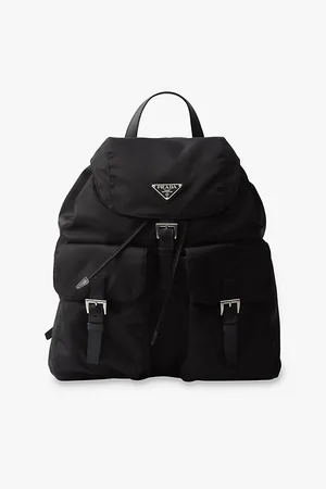 Prada Logo-Plaque Polyamide Backpack