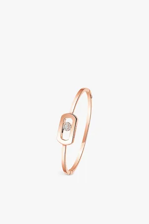 MESSIKA So Move Pavé 18ct Gold and 0.67ct Diamond Bangle