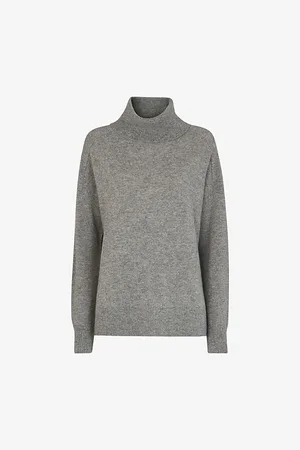 Whistles Womens Roll-Neck Cashmere Jumper