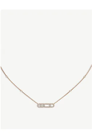 MESSIKA Baby Move Pavé 18ct -Gold and Diamond Necklace