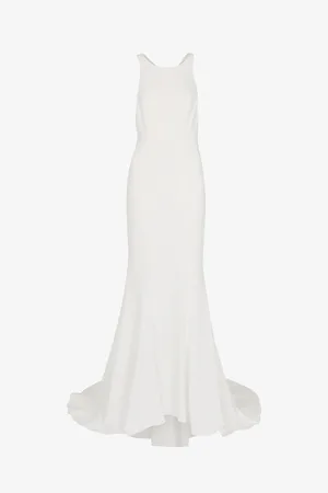 Whistles Womens Lina Scooped-Neck Woven Maxi Gown