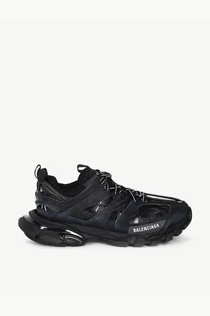 Balenciaga Mens Track Nylon and Mesh Trainers