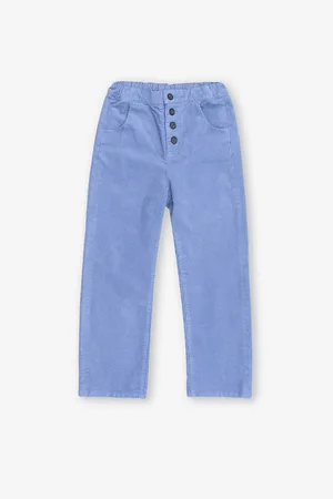 Caramel Erodium Elasticated-Waist Stretch-Corduroy Trousers 3-12 Years