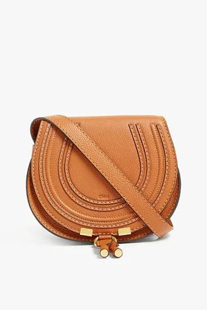 Chloé Womens Marcie Leather Cross-Body Bag