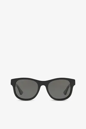 Gucci Womens Gg0003Sn Square-Frame Acetate Sunglasses