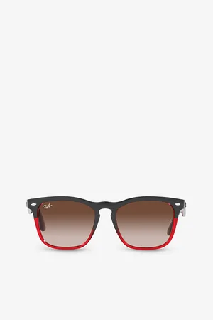 Ray-Ban Womens Rb4487 Steve Square-Frame Nylon Sunglasses