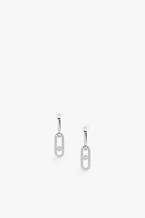 MESSIKA Move Link 18ct Gold and 0.85ct Diamond Earrings
