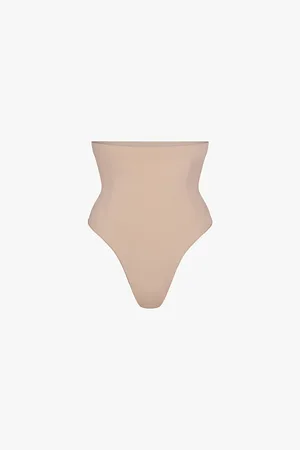 SKIMS Womens Seamless Sculpt High-Rise Stretch-Woven Thong