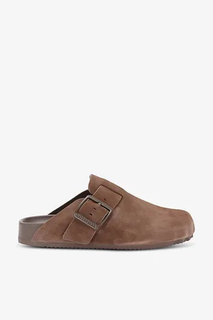 Balenciaga Womens Sunday Suede Mules