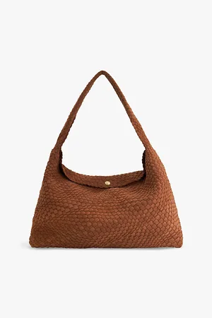 Dune Womens Deliberate Extra-Large Woven Shoulder Bag