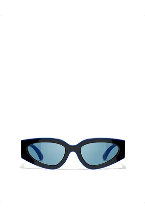 CHANEL Womens Cat-Eye Frame Sunglasses