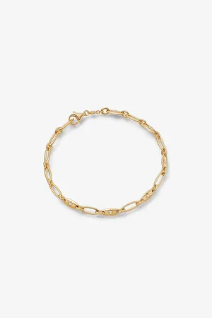 ASTLEY CLARKE Womens Celestial Orbit 18ct Yellow Gold-Plated Vermeil Sterling Silver and Sapphire Bracelet