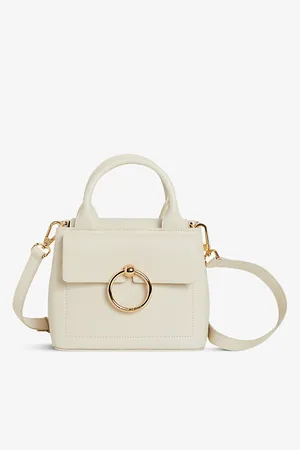 Claudie Pierlot Womens Anouk Mini Leather Crossbody Bag