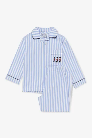 FrenchTrotters Felix Striped Cotton Pyjamas 1-11 Years