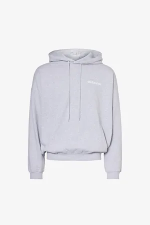 Cole Buxton Mens Cb Sportswear Logo-Print Relaxed-Fit Cotton-Jersey Hoody