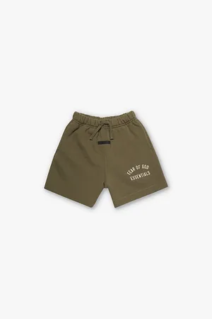 FEAR OF GOD Fleece Soccer Two-Slip-Pockets Cotton-Blend Shorts 2-16 Years