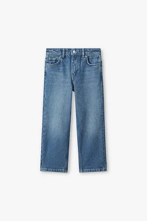 Reiss Ronnie Faded-Wash Straight-Leg Jeans 3-13 Years