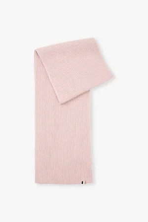 HUGO BOSS Womens Ribbed Knitted Scarf