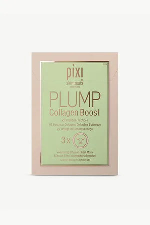 Pixi Plump Collagen Boost Sheet Mask Pack Of Three