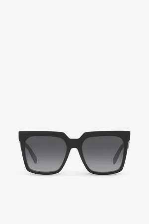 Céline Womens Cl4055In Rectangular Acetate Sunglasses