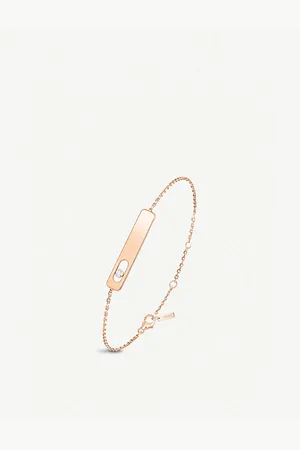 MESSIKA My First 18ct Rose-Gold and Diamond Bracelet