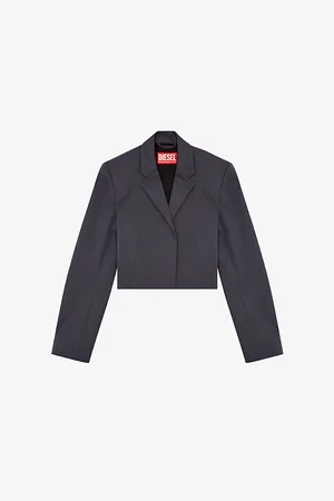 Diesel Womens G-Milla-P1 Stretch Woven-Blend Blazer
