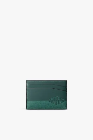 Cartier Womens Losange Shadow Leather Cardholder