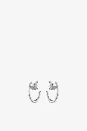 Cartier Juste Un Clou 18ct White-Gold Earrings