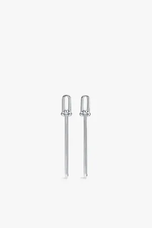 Tiffany & Co. Tiffany Hardwear Double Long Link Sterling Earrings