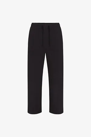 SKIMS Mens Soft-Knit Lounge Straight-Leg Relaxed-Fit Cotton-Blend Jogging Bottoms