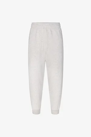 SKIMS Mens Tapered Soft-Knit Cotton-Blend Jogging Bottoms