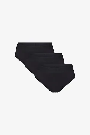 SKIMS Mens Branded-Waistband Pack Of Three Stretch-Modal Briefs