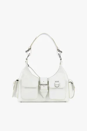 The Kooples Womens Amelia Leather Shoulder Bag
