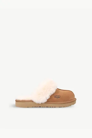 UGG Cozy II Suede and Sheepskin Slippers 5-11 Years